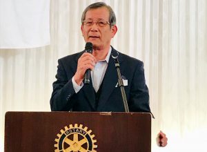 岸和田ボランティアガイド<br />
元会長　藤波勝三様<br />
（担当：河畑啓造会員）