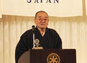 真言宗中山寺派名誉管長　村主 康瑞様