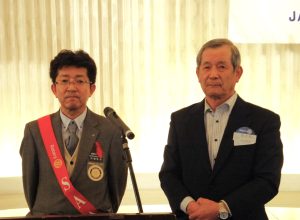 岸和田市ボランティアガイド元会長　藤波勝三様<br />
(担当：河畑啓造会員)